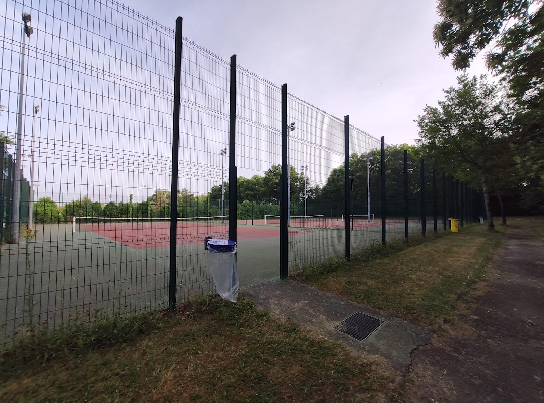 Courts de tennis (3) - Parc floral de la Beaujoire - La Roseraie