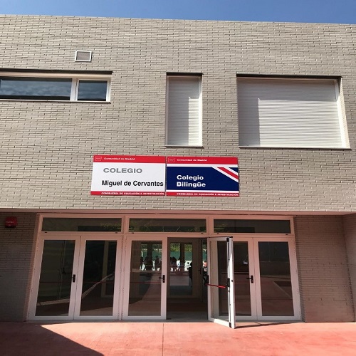 Pistas de baloncesto (2) - Colegio Miguel de Cervantes