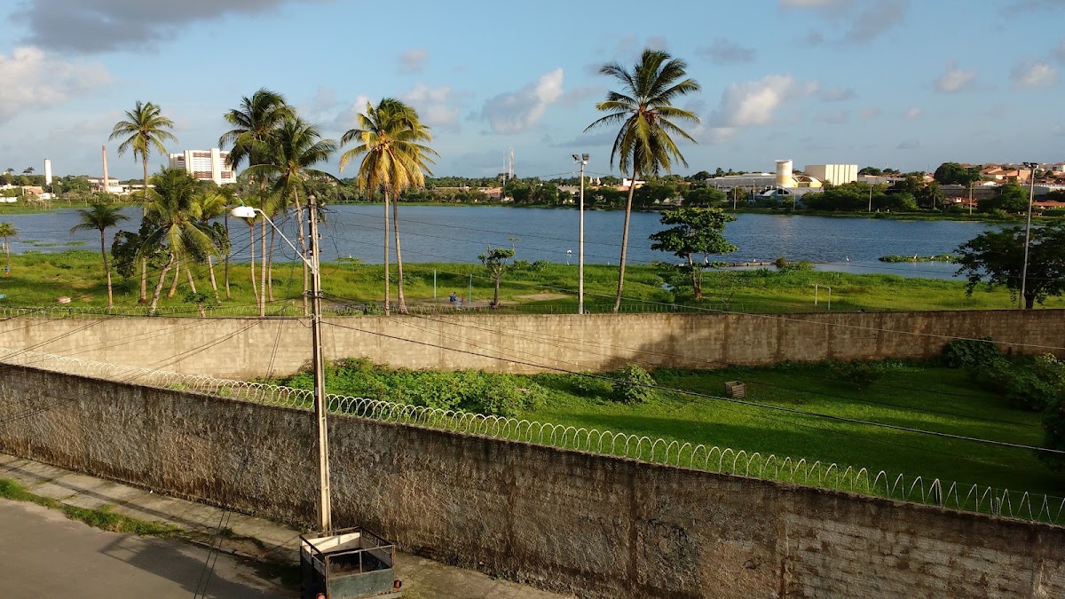Quadra de vôlei - Parque Urbano da Lagoa do Mondubim