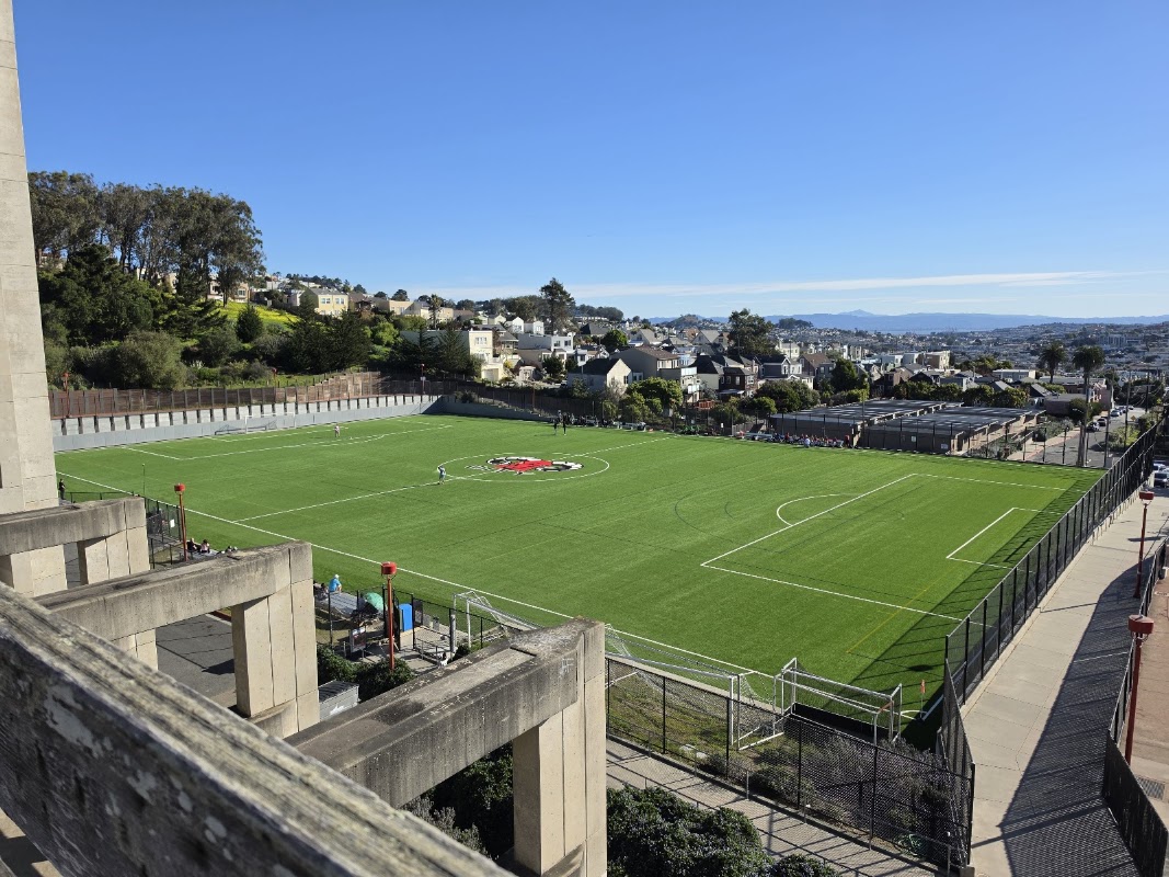 Soccer field - City College of San Francisco (CCSF) Ocean Campus