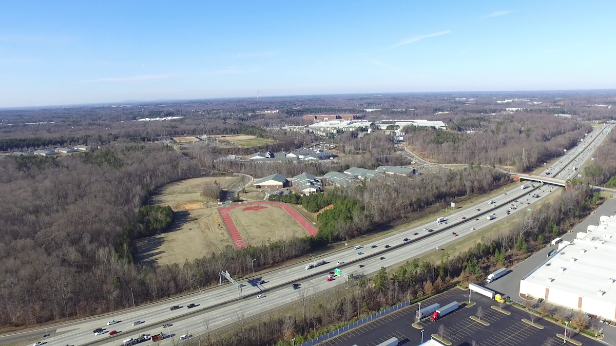 Running track - James Martin Middle School