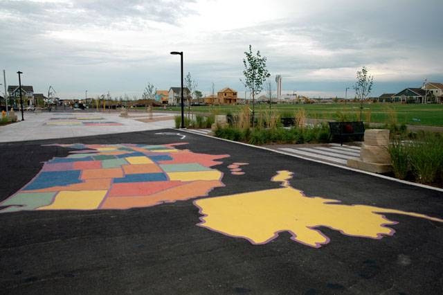 Soccer field - Denver Discovery School / Swigert International Campus